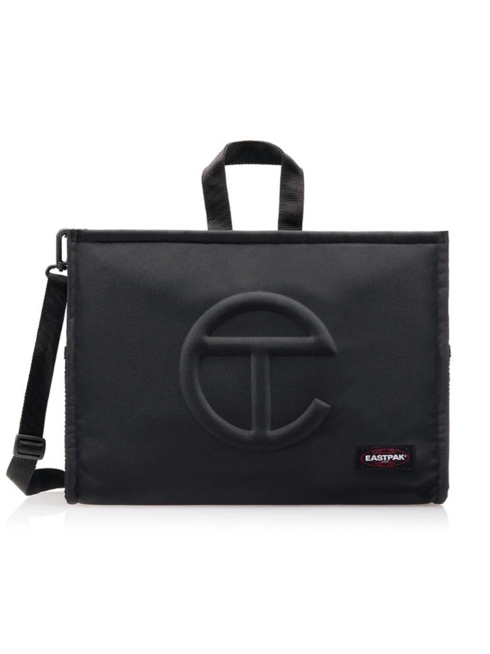 Telfar x Eastpak Medium Shopper Black Tactical Backpack Tote Laptop Bag